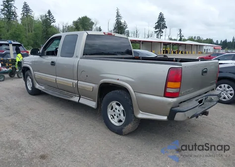 2001 Chevrolet Silverado 1500 Ls from USA, damaged, VIN 1GCEK19T61Z103505